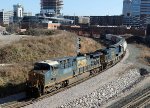 CSX 5116 & 7221 lead train F741-15 at Boylan